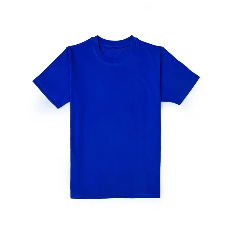 Blue-Blank-T-Shirts-Wholesale
