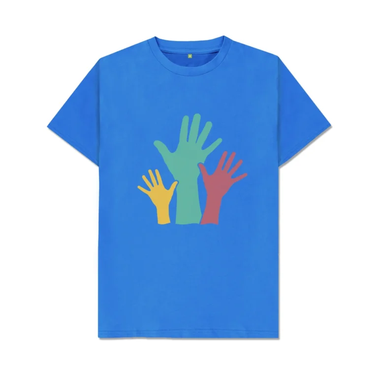 Blue-Color-T-Shirts-For-Charity-Events