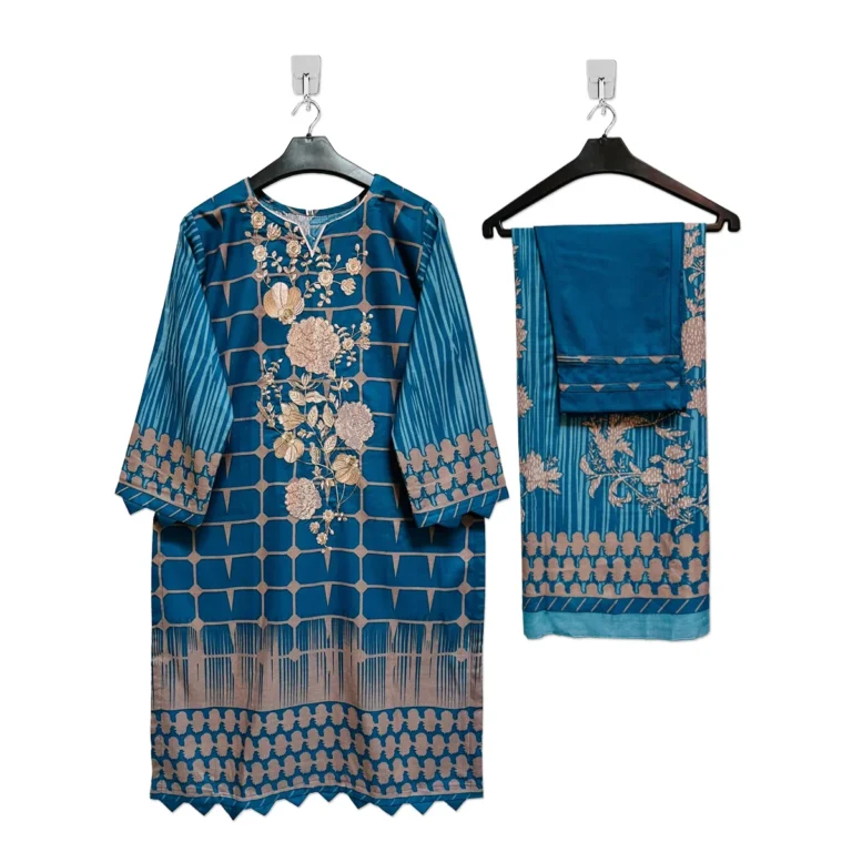 Bluish-Cyan-marina-pakistani-clothes-in-toronto