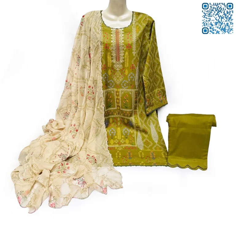 Brownish-Green-3-pakistani-clothes-toronto