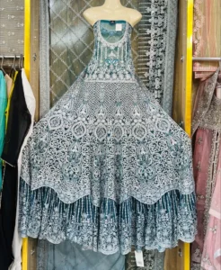 Dark-Aqua-Designer-Wedding-Suits-For-Women