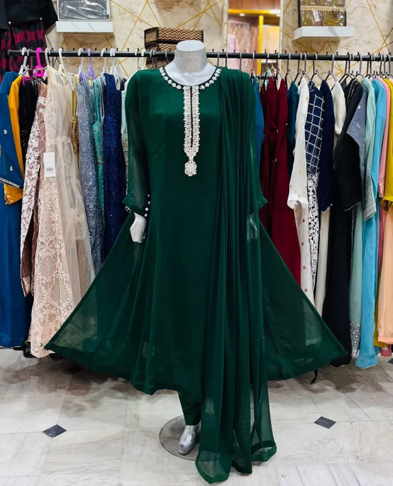 Green-Pakistani-Chiffon-Suits