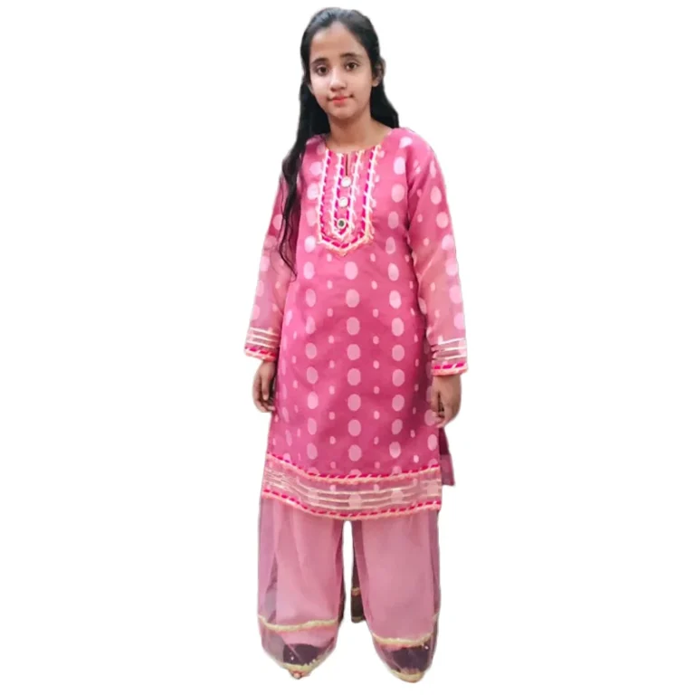 Pink-kids-girls-formal-Calgary-pakistani-clothes