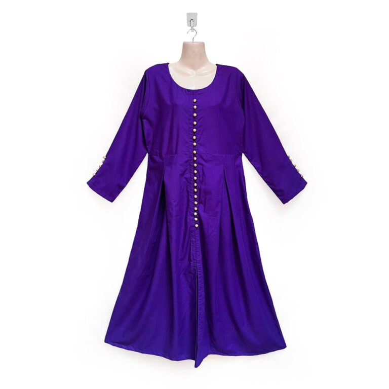 Plain Naby Blue Color Wholesale maxi dress