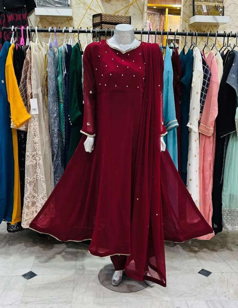 Red-Pure-Chiffon-Suits-Pakistani-Suits