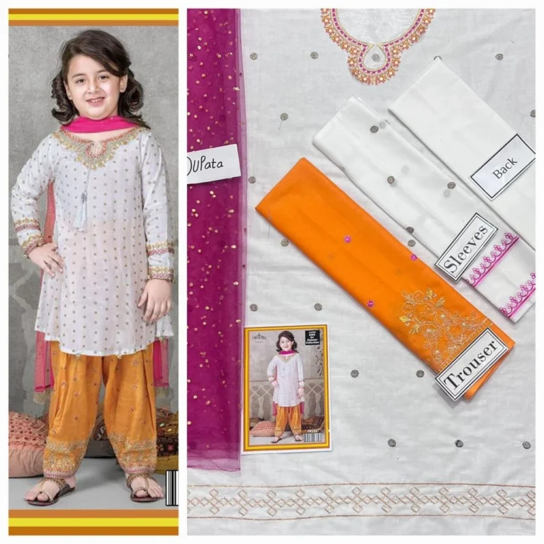 White-Pakistani-Kids-Dresses-For-Wedding