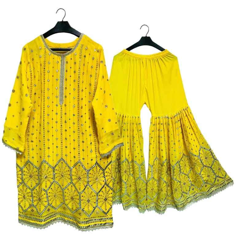 Yellow-Color-Pakistani-Party-Wear-Suit