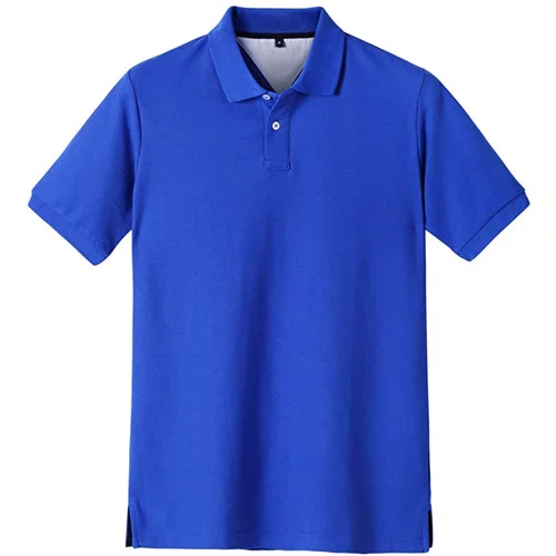 polo-T-shirts-plain-dark-blue-1