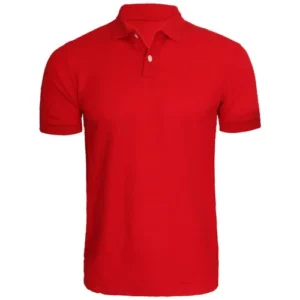 polo-T-shirts-plain-red-1