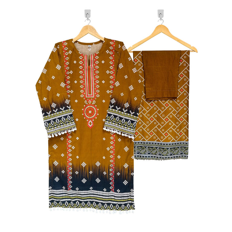 Brown Color Women ready made pakistani clothes wholesal
