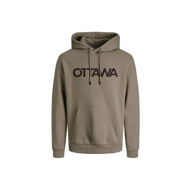 Brown custom hoodies in ottawa