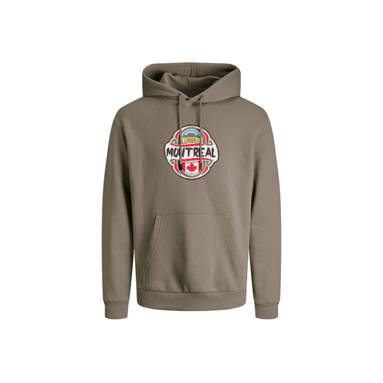 Brown custom hoodies montreal