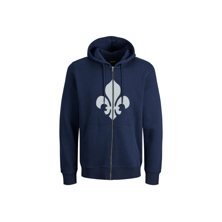 Navy blue zipper wholesale hoodies montreal