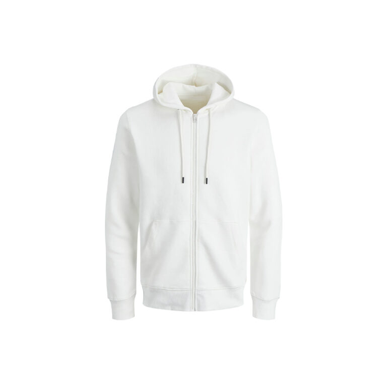 White Zipper wholesale custom hoodies montreal