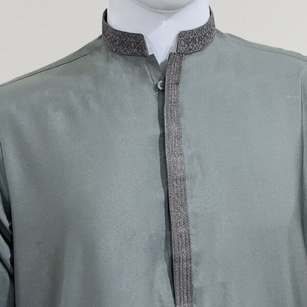 Cool Grey pakistani mens shalwar kameez