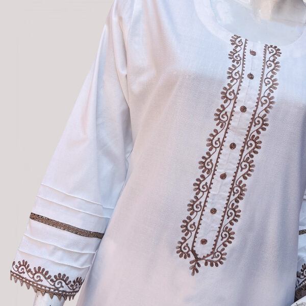 Crisp White co ord sets women pakistan