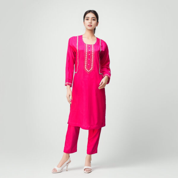 Deep Pink co ord sets women Pakistan