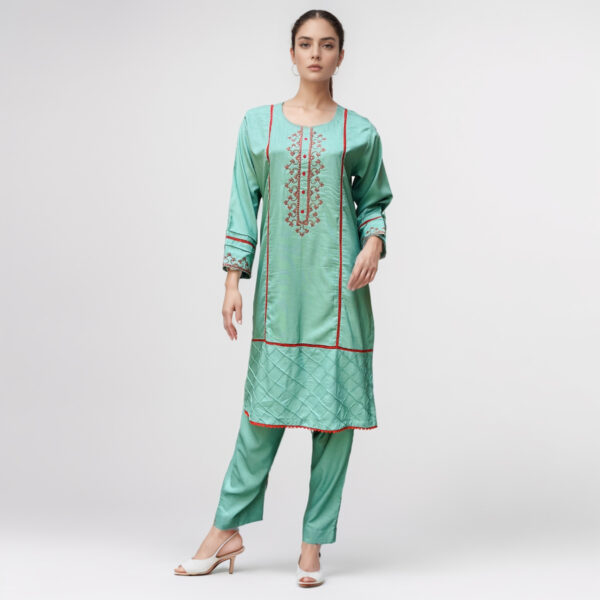 Pista Green co ord sets pakistan