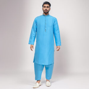 Sky Blue men shalwar kameez