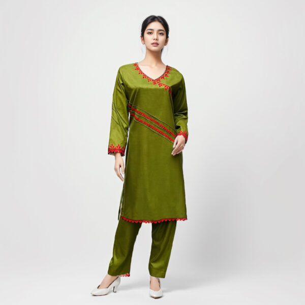 Vibrant Green co ord sets pakistan