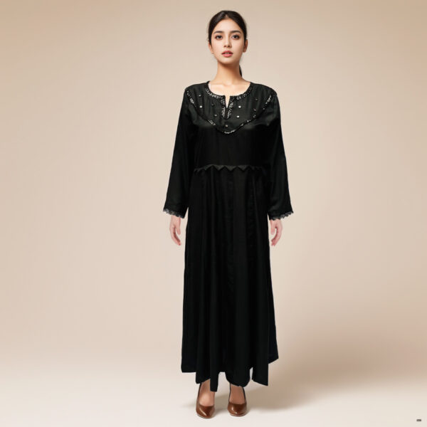 Black maxi co ord set pakistan