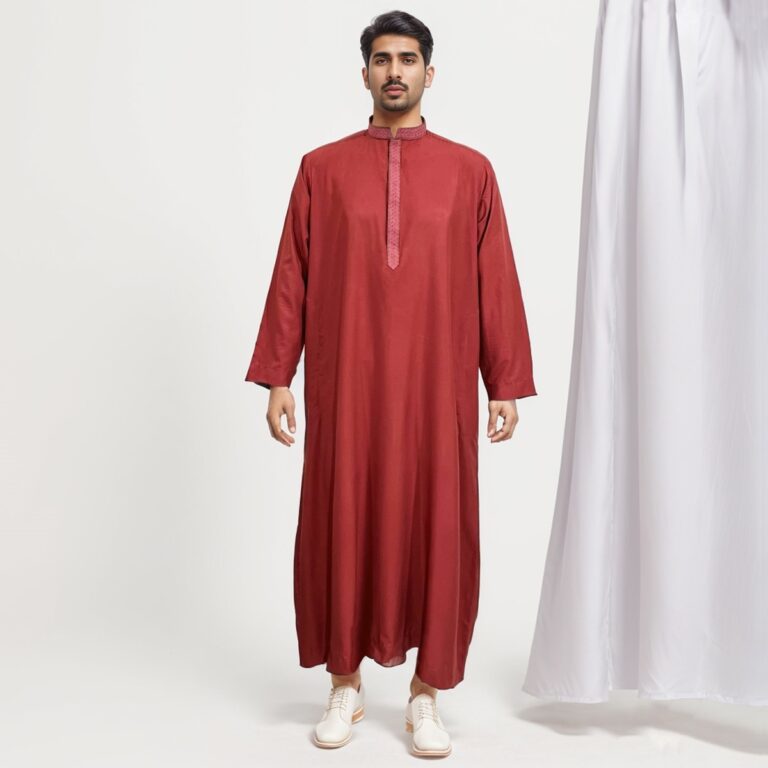 red men's thobes wholesale