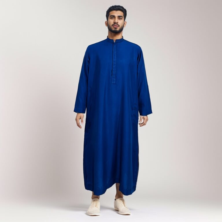 royal blue men's thobes wholesale