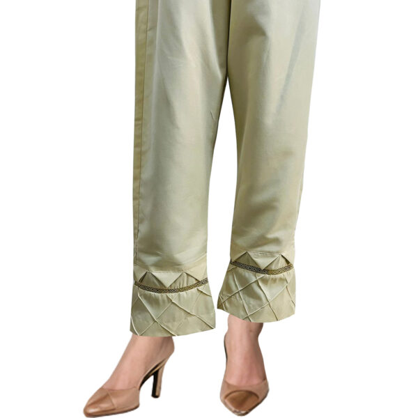 Foggy Grey Color Women Trouser Pakistani UK