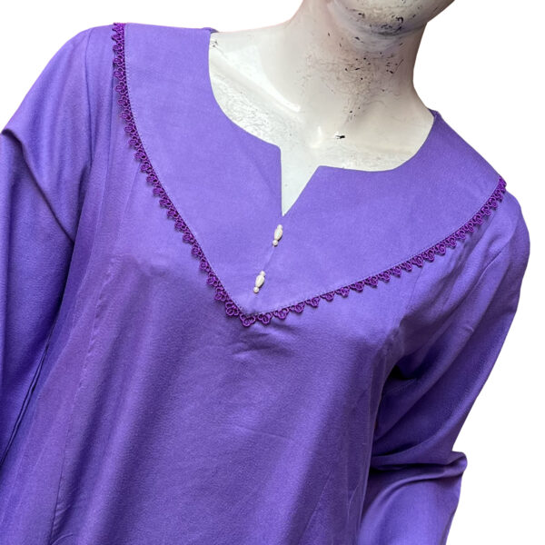 Bluish Purple women co ord set pakistan