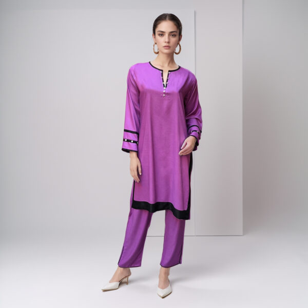 Easter Purple co ord set pakistan