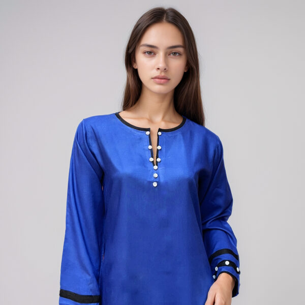 Sapphire Blue co ord set pakistan