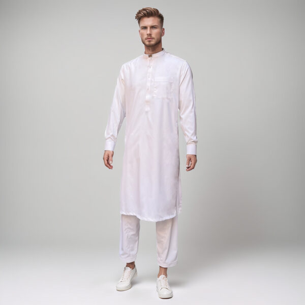 White Man's Shalwar Kameez