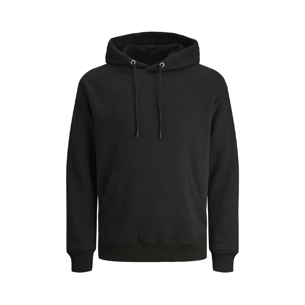 100% Cotton Black Wholesale Hoodie