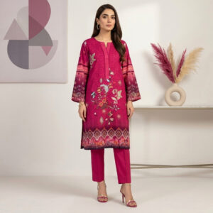 Elegant Fuchsia 2pc Pakistani Linen Suits Wholesale Canada