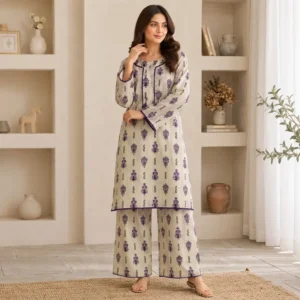 Beige Wholesale Pakistani lawn Suit