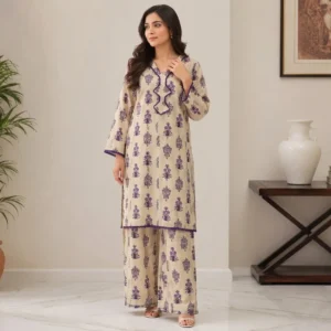 Ivory pakistani lawn suit wholesale