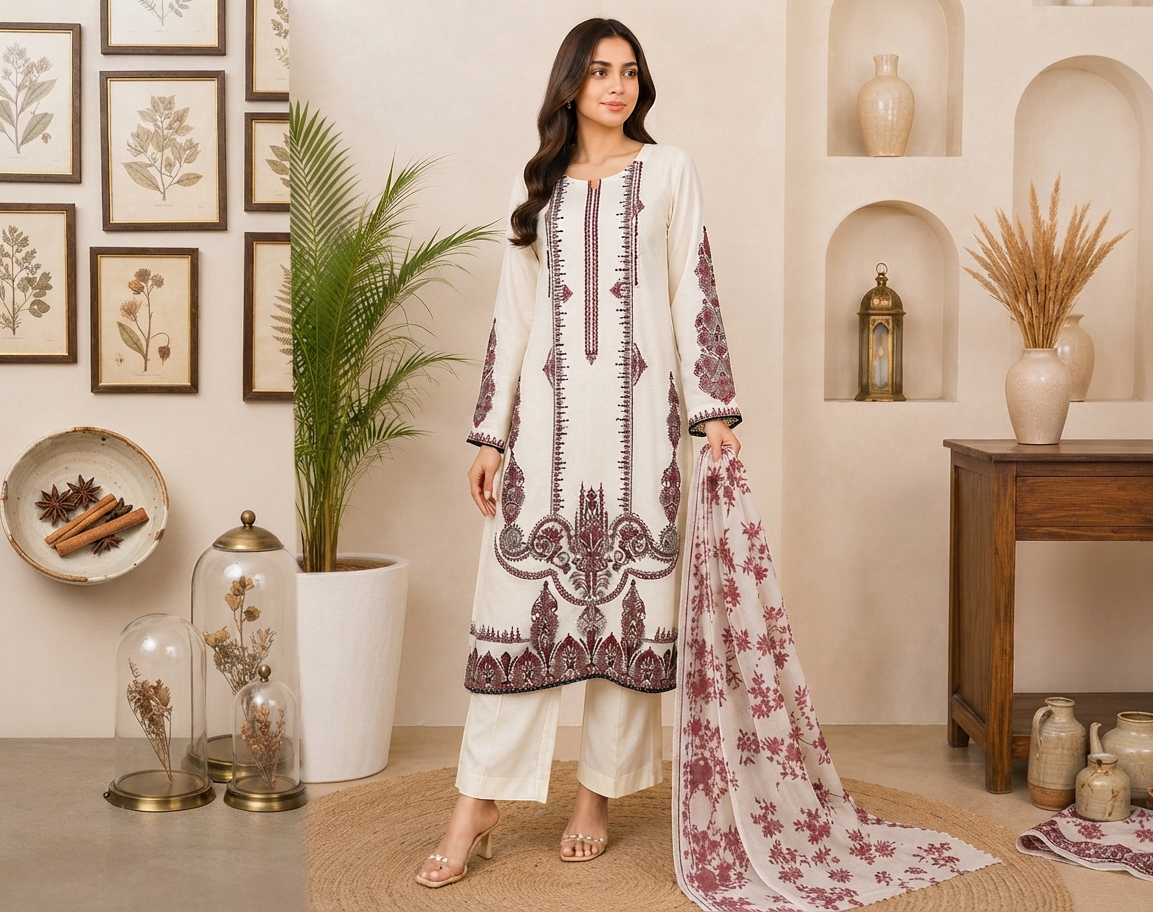 Off-White Wholesale Lawn Suits