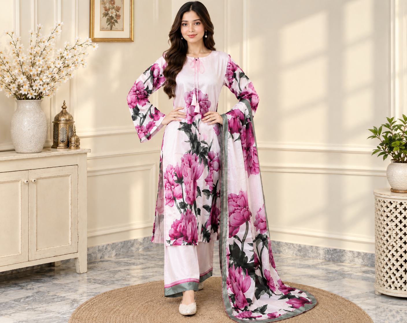Light Pink Silk Suit Wholesale Canada