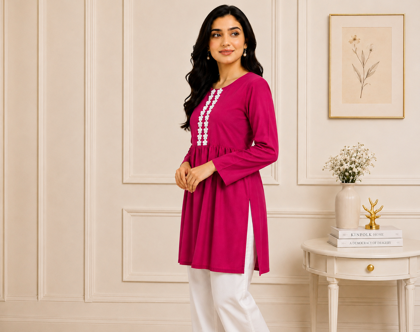 Magenta Wholesale Kurti Canada