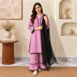 Pink Wholesale Pakistani Dhanak Suit