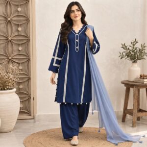 Royal Blue Wholesale Three Piece Suit Canada
