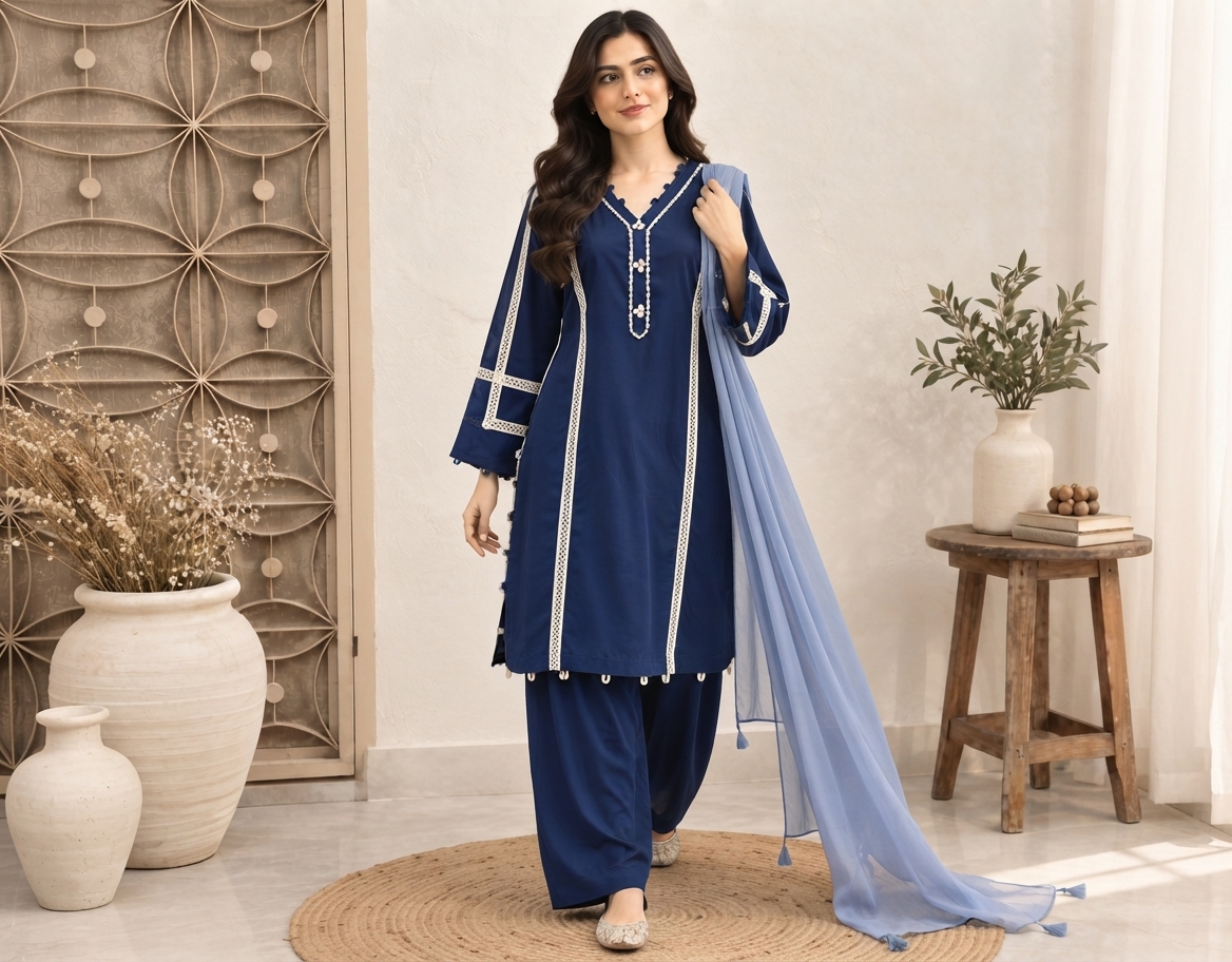 Royal Blue Wholesale Three Piece Suit Canada