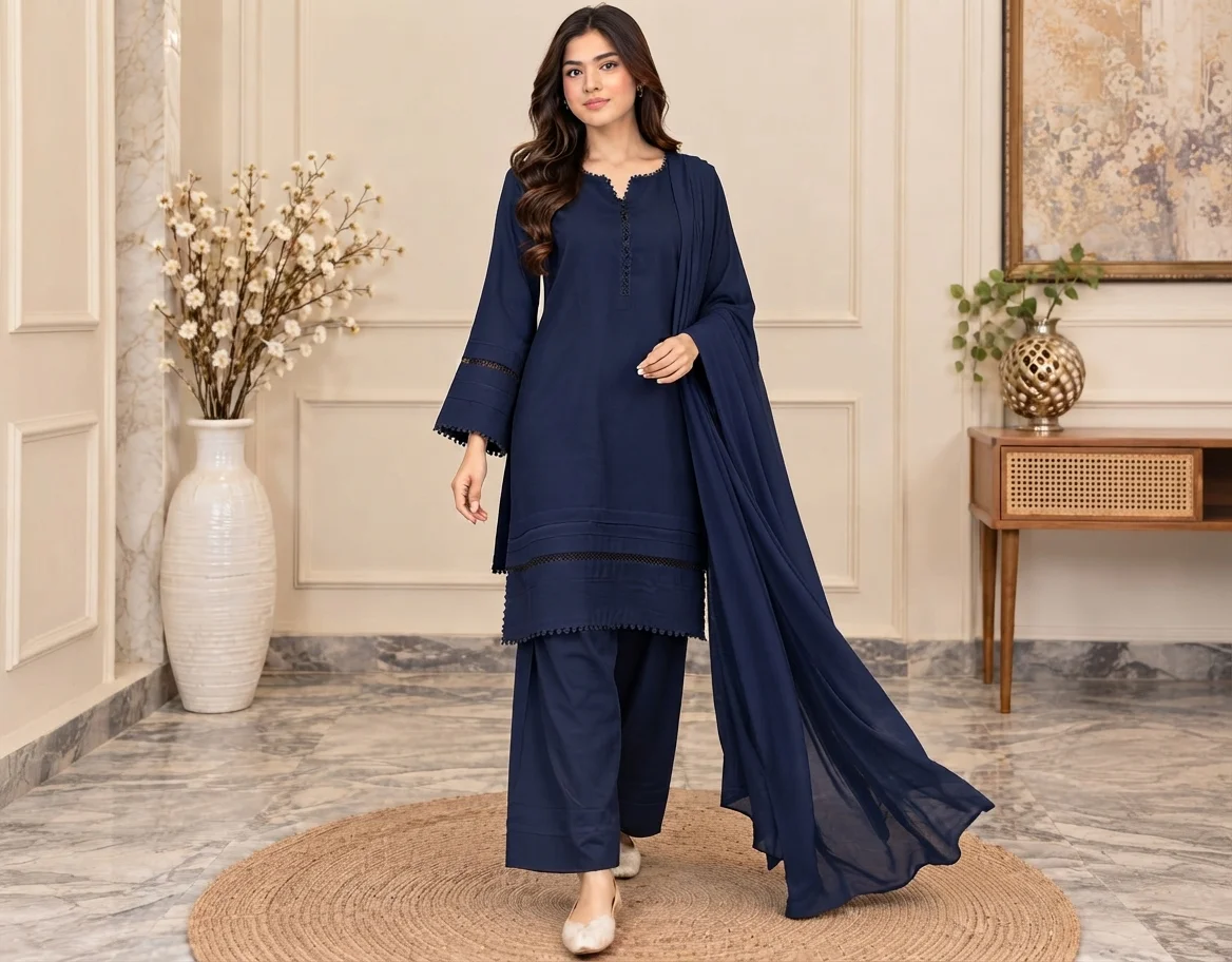 Navy Blue Wholesale 3 Piece Suits Canada