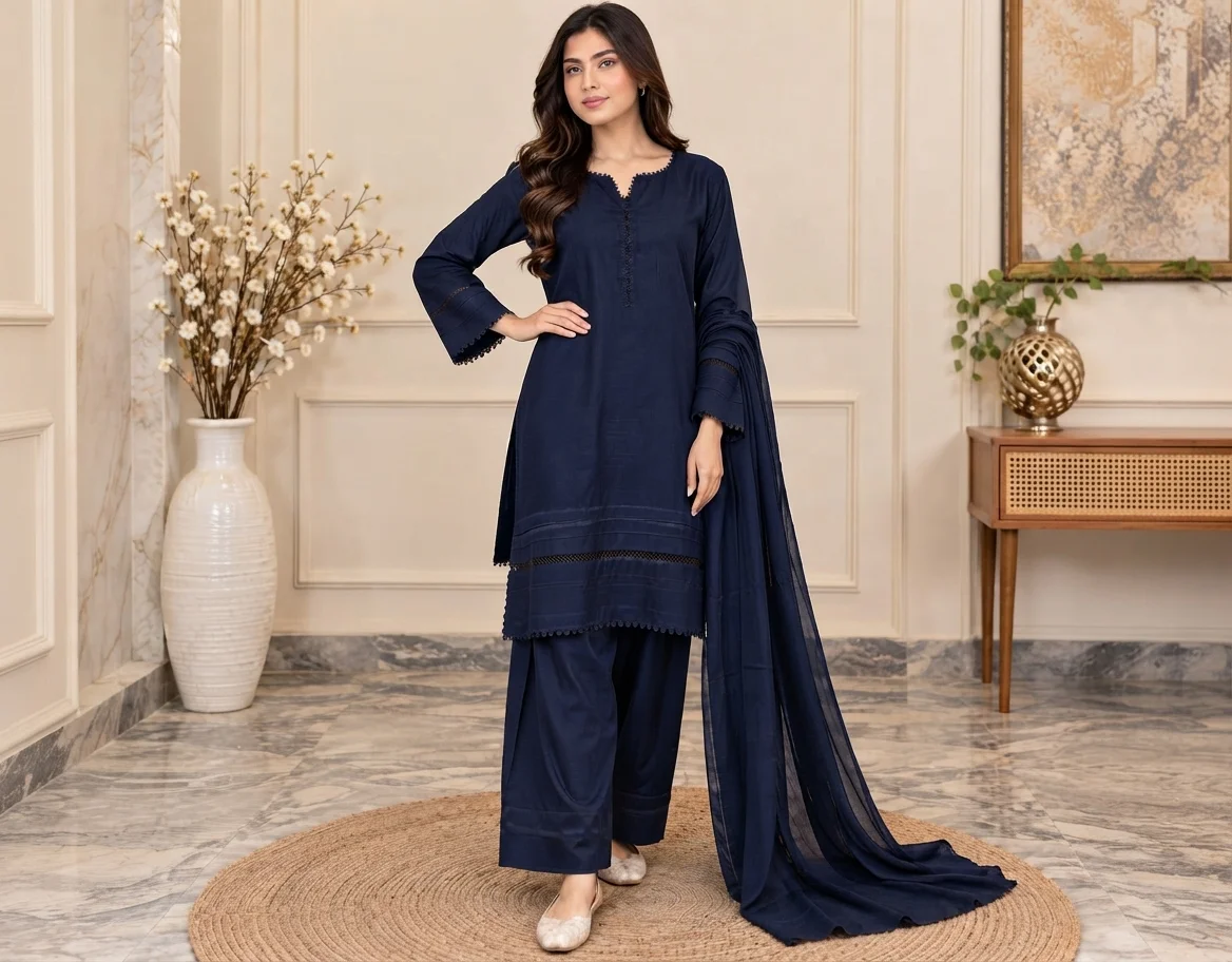 Navy Blue Wholesale 3 Piece Suits Canada