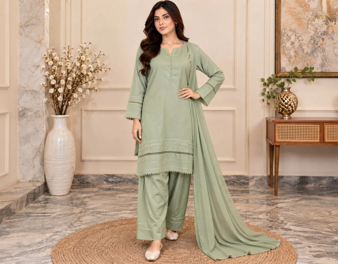 Saga Green3 Piece Suit Wholesale Canada