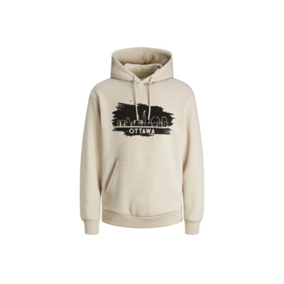 Beige ottawa hoodies wholesale