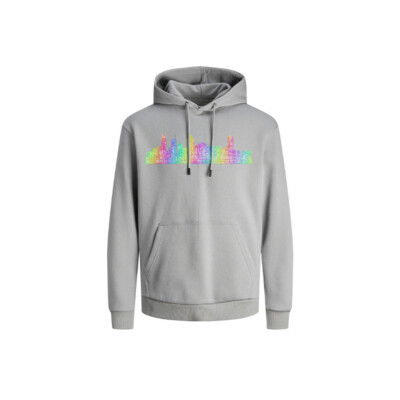 Grey custom hoodies montreal