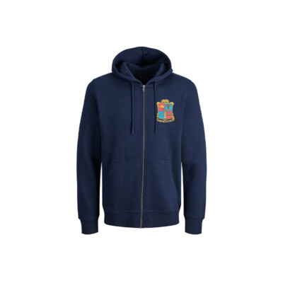 Navy Blue custom hoodies brampton