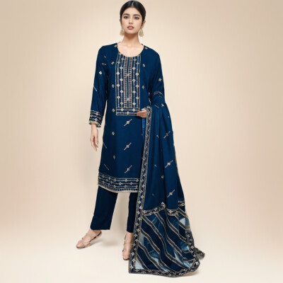 Dark zink 3pc ladies pakistani clothes in dallas tx