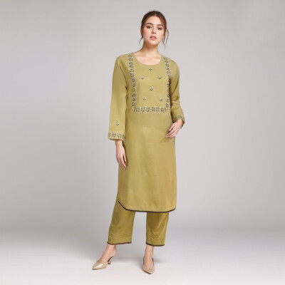 Sandy Brown pakistani clothes in dallas tx for womens
